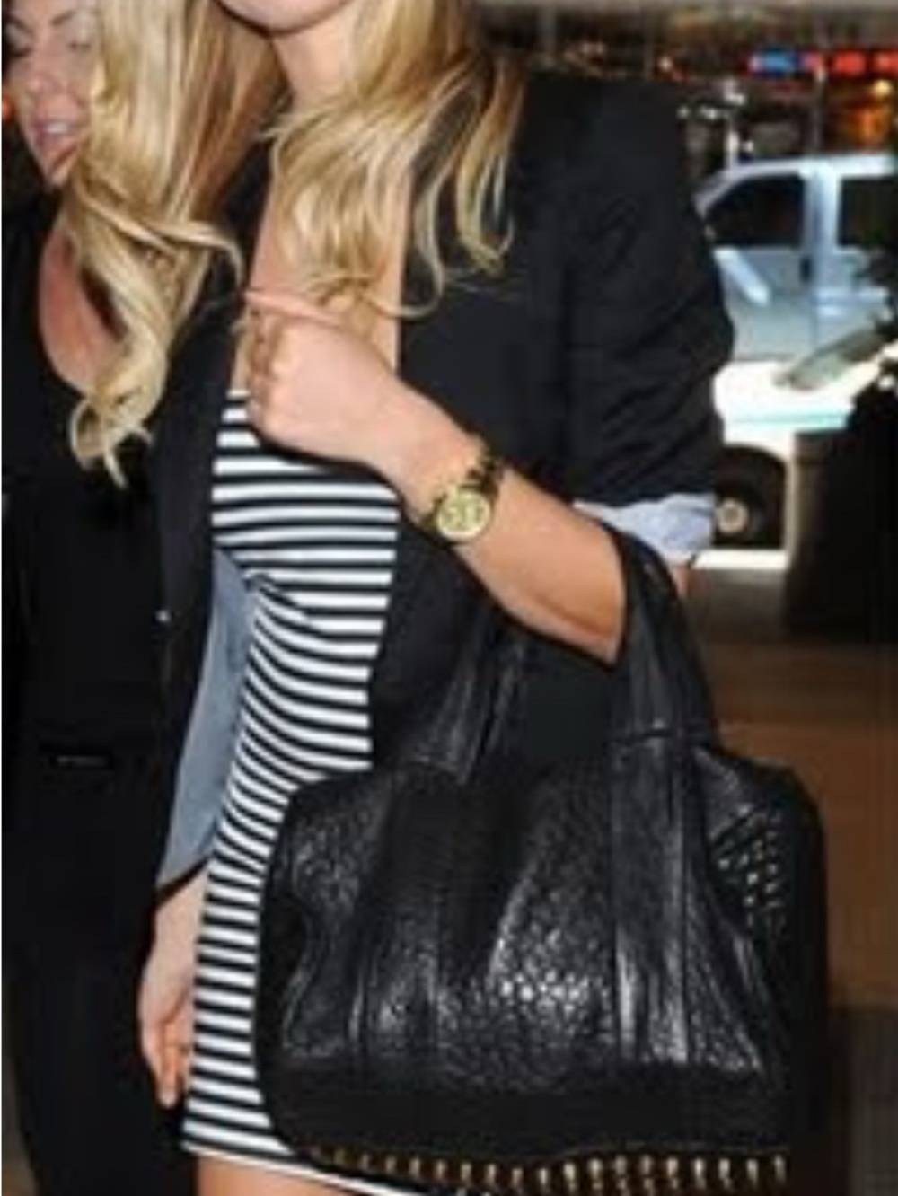 Alexander Wang black Rocco leather bag - Picture 4 of 5